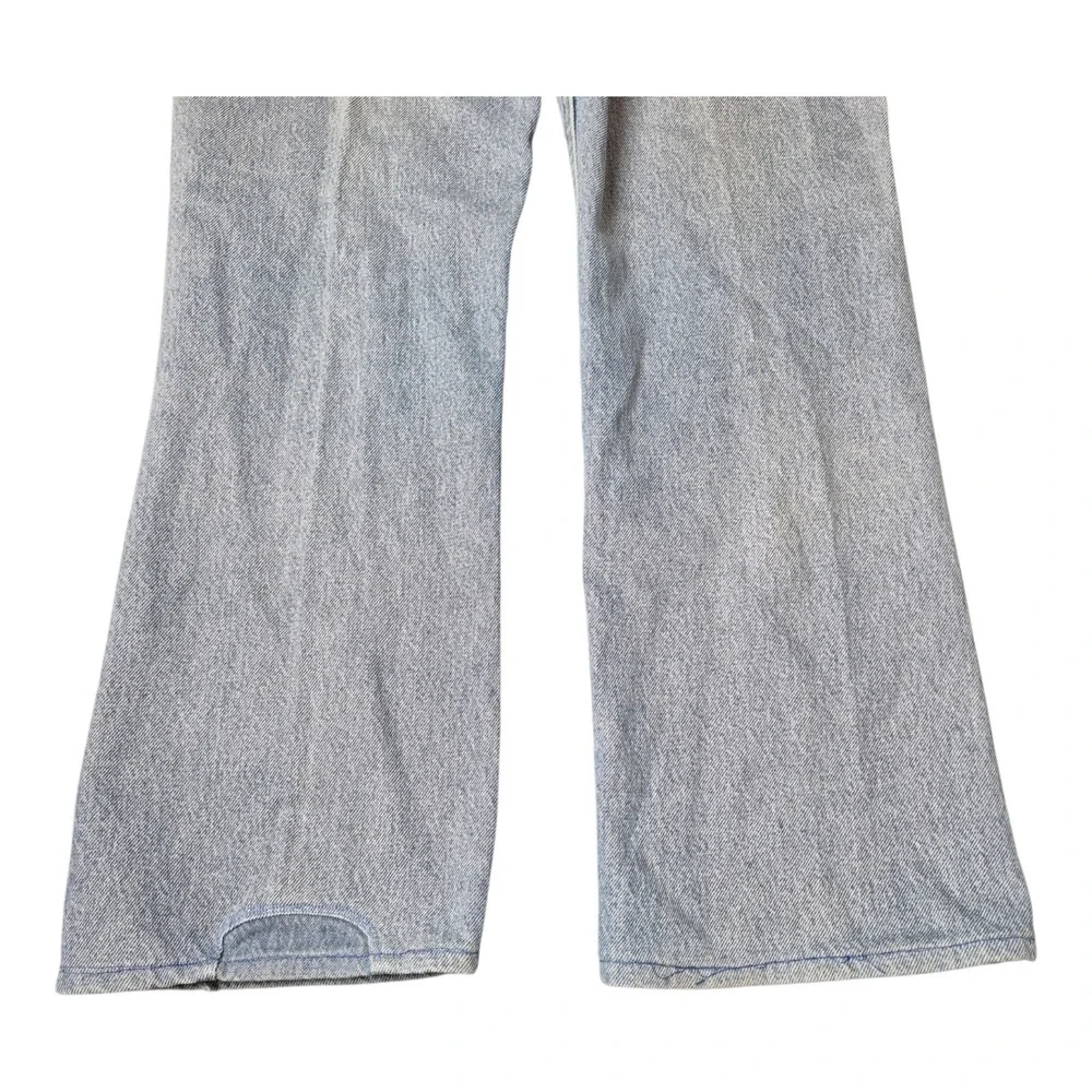VTG 1983 Levi's 517 Mens 34 *THRASHED* Orange Tab Bootcut Rigid Indigo Jeans